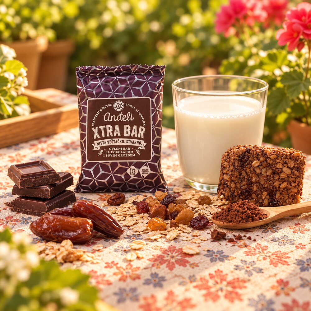 Xtra Bar — Energija bez šećera